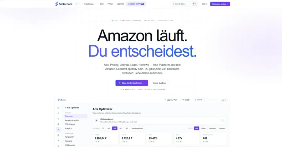 Screenshot sellercore.io